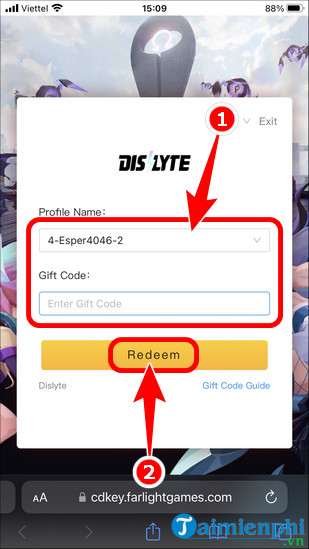 Enter Code Dislyte Mystic Rhythm Picture 7