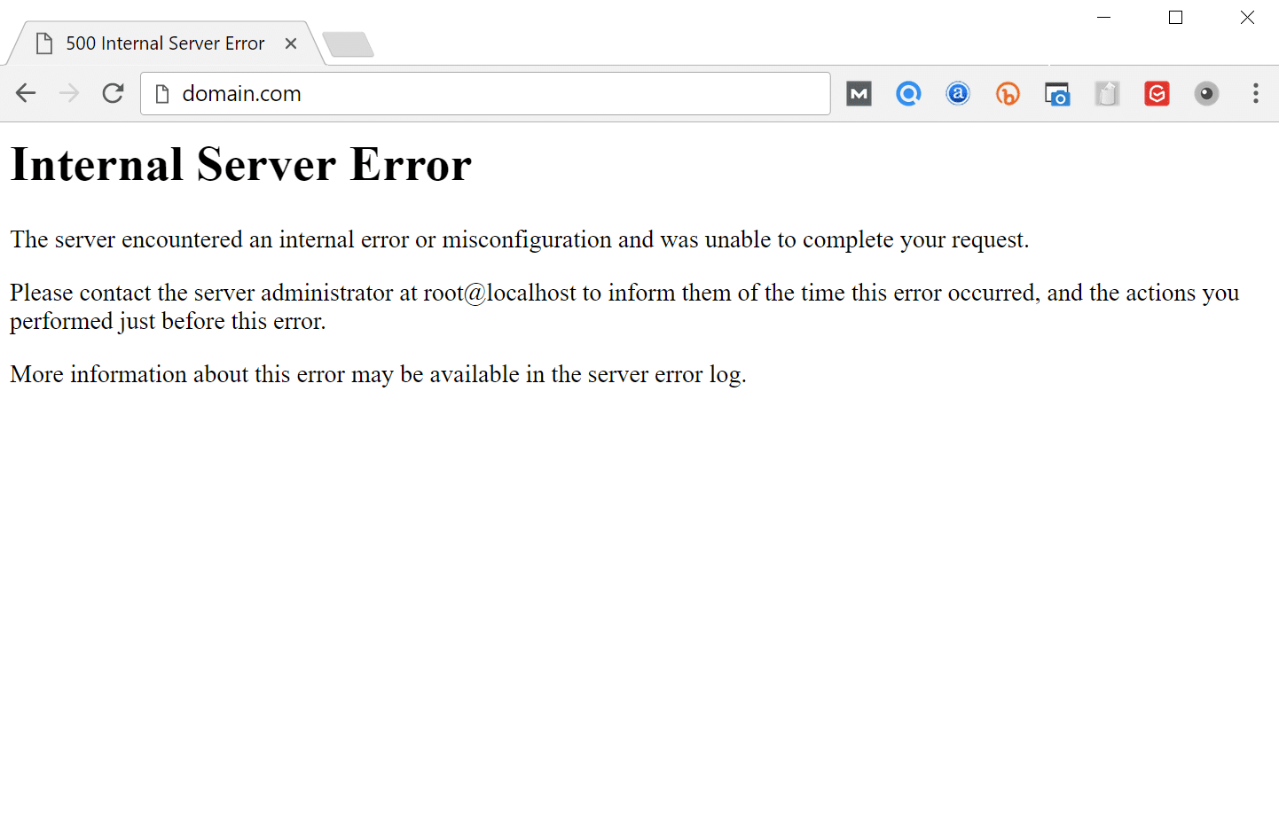 What is 500 Internal Server Error and how to fix it? Picture 2