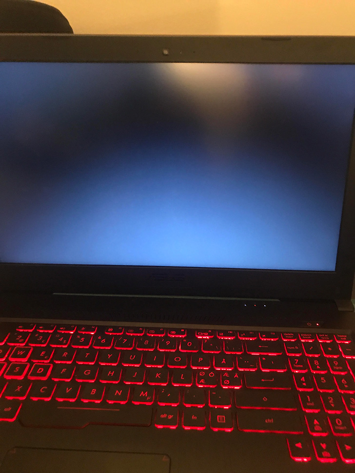 Error opening laptop screen, black screen, what to do? Picture 3
