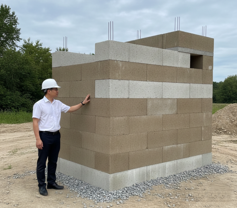 ESM bio-concrete: The first building material capable of absorbing carbon emissions. Picture 1