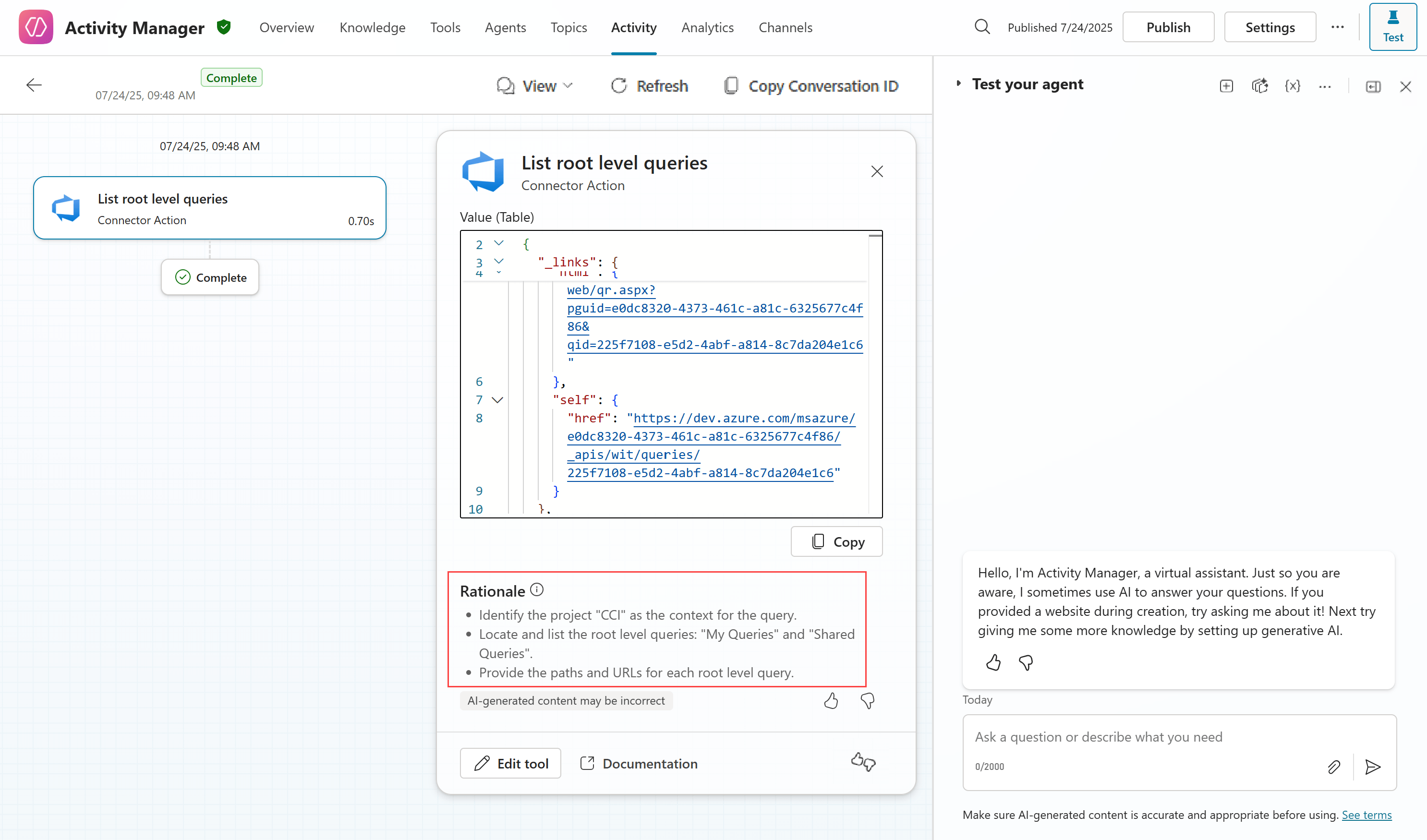 images 8 of Evaluating agent performance in Microsoft Copilot Studio