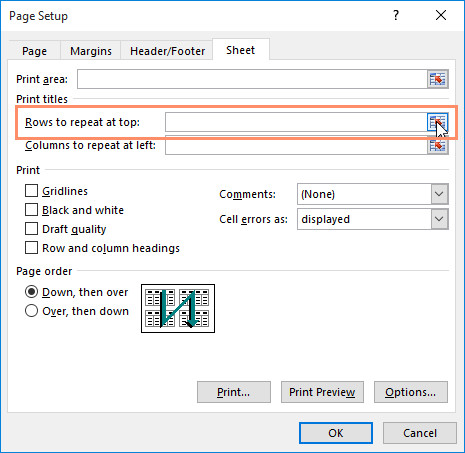 Excel 2016 - Lesson 12: Formatting pages and printing spreadsheets in Excel Picture 24