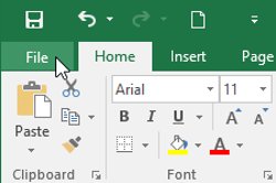 Excel 2016 - Lesson 3: How to create new and open existing spreadsheets Picture 11