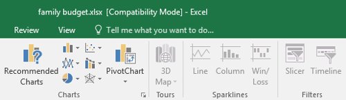 Excel 2016 - Lesson 3: How to create new and open existing spreadsheets Picture 15