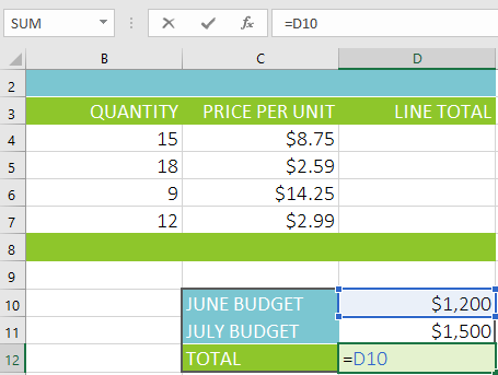 Picture 8 of Excel 2019 (Part 12): Introduction to Formulas