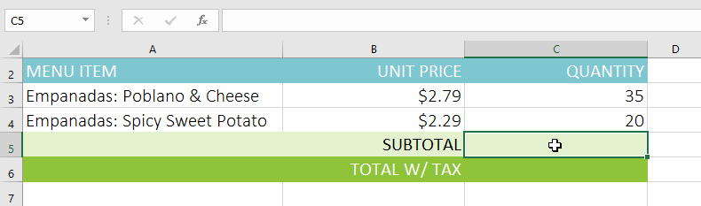 Picture 12 of Excel 2019 (Part 13): Creating Complex Formulas