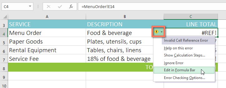 Picture 19 of Excel 2019 (Part 14): Relative and Absolute Cell References