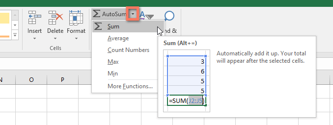 Picture 5 of Excel 2019 (Part 15): Functions