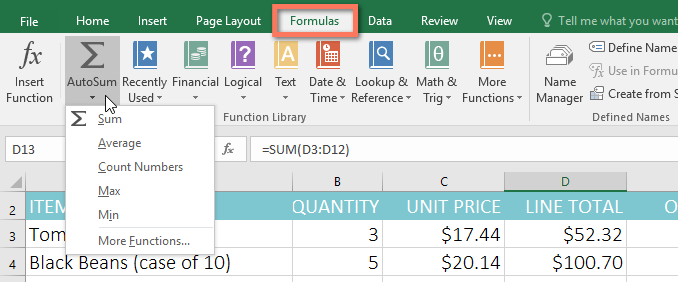 Picture 8 of Excel 2019 (Part 15): Functions