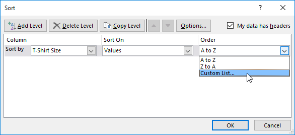 Picture 14 of Excel 2019 (Part 18): Sorting Data