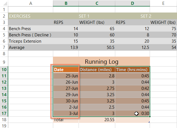 Picture 2 of Excel 2019 (Part 18): Sorting Data