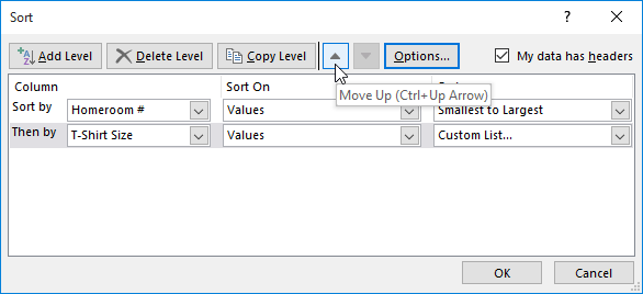 Picture 24 of Excel 2019 (Part 18): Sorting Data