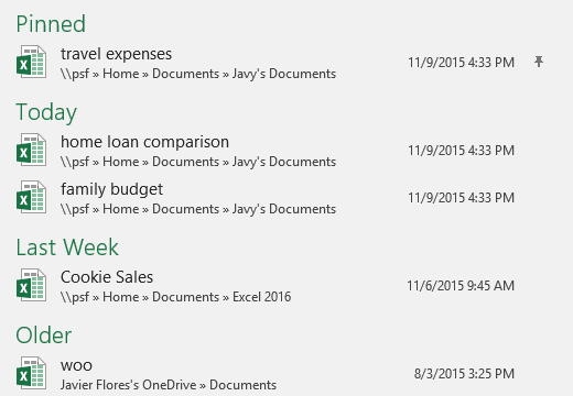 Picture 9 of Excel 2019 (Part 2): Creating and Opening Workbooks