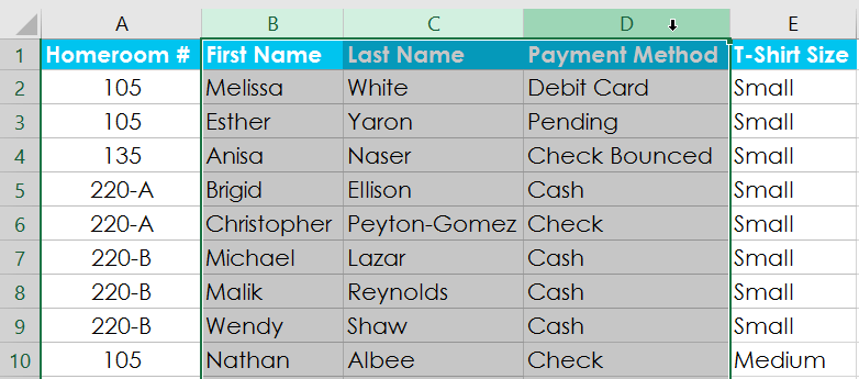 Picture 1 of Excel 2019 (Part 20): Grouping and Subsummary