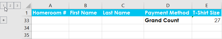 Picture 12 of Excel 2019 (Part 20): Grouping and Subsummary