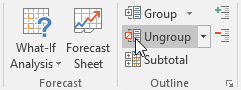 Picture 4 of Excel 2019 (Part 20): Grouping and Subsummary