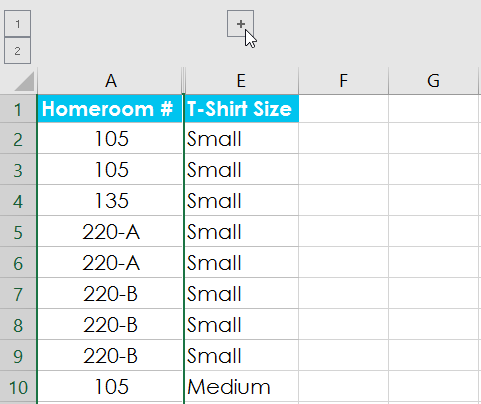 Picture 6 of Excel 2019 (Part 20): Grouping and Subsummary