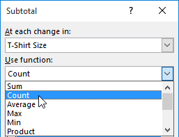 Picture 9 of Excel 2019 (Part 20): Grouping and Subsummary