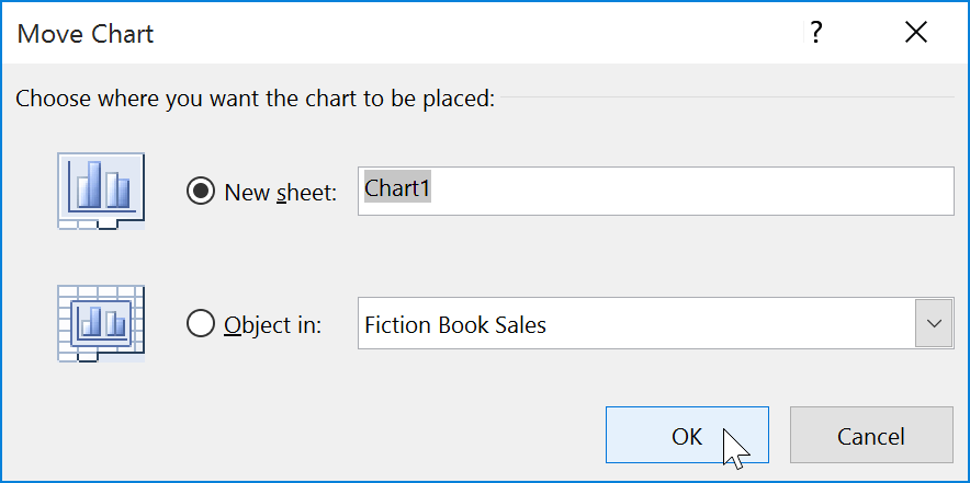 Picture 19 of Excel 2019 (Part 22): Charts