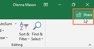 Picture 1 of Excel 2019 (Part 24): Comments and Co-authors