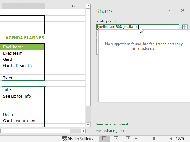 Picture 3 of Excel 2019 (Part 24): Comments and Co-authors