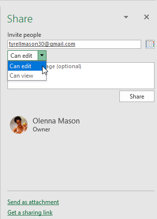 Picture 4 of Excel 2019 (Part 24): Comments and Co-authors