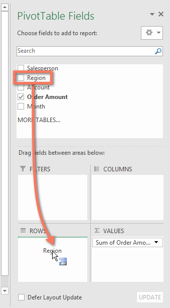 Picture 15 of Excel 2019 (Part 26): Introducing PivotTables
