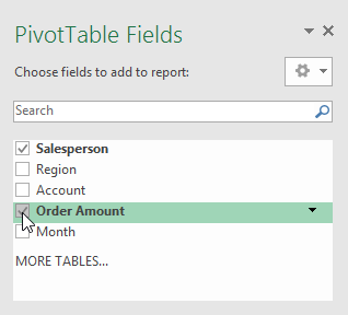 Picture 8 of Excel 2019 (Part 26): Introducing PivotTables