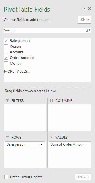 Picture 9 of Excel 2019 (Part 26): Introducing PivotTables