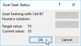 Picture 5 of Excel 2019 (Part 28): What-if Analysis