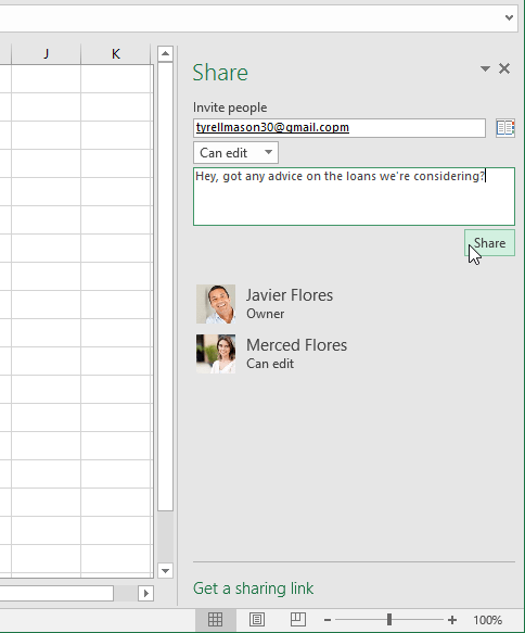 Picture 18 of Excel 2019 (Part 3): Saving and Sharing Workbooks