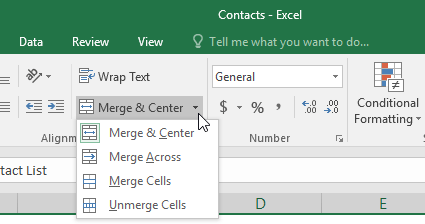 Picture 37 of Excel 2019 (Part 5): Modifying Columns, Rows, and Cells
