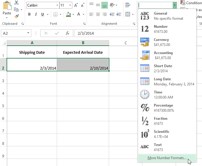 Picture 11 of Excel 2019 (Part 7): Understanding Number Formats