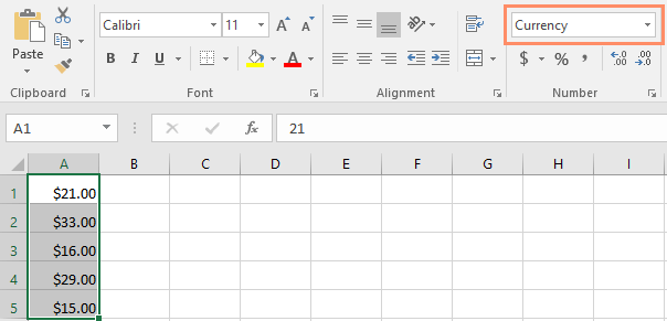 Picture 3 of Excel 2019 (Part 7): Understanding Number Formats
