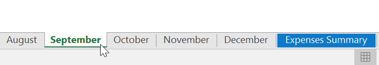 Picture 21 of Excel 2019 (Part 8): Working with Multiple Worksheets