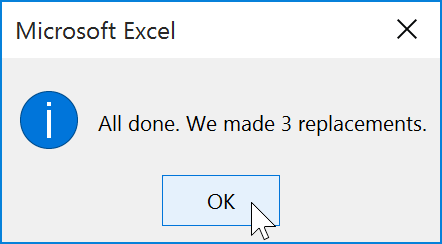 Picture 9 of Excel 2019 (Part 9): The Find & Replace Feature