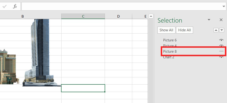 Excel Selection Pane: A great tool you shouldn't miss. Picture 5
