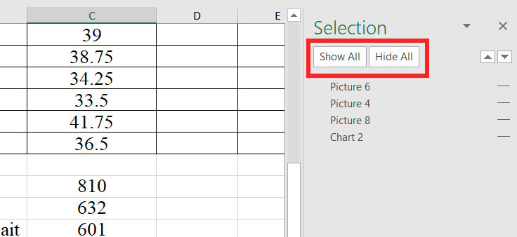 Excel Selection Pane: A great tool you shouldn't miss. Picture 6