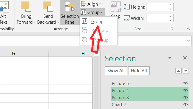 Excel Selection Pane: A great tool you shouldn't miss. Picture 8