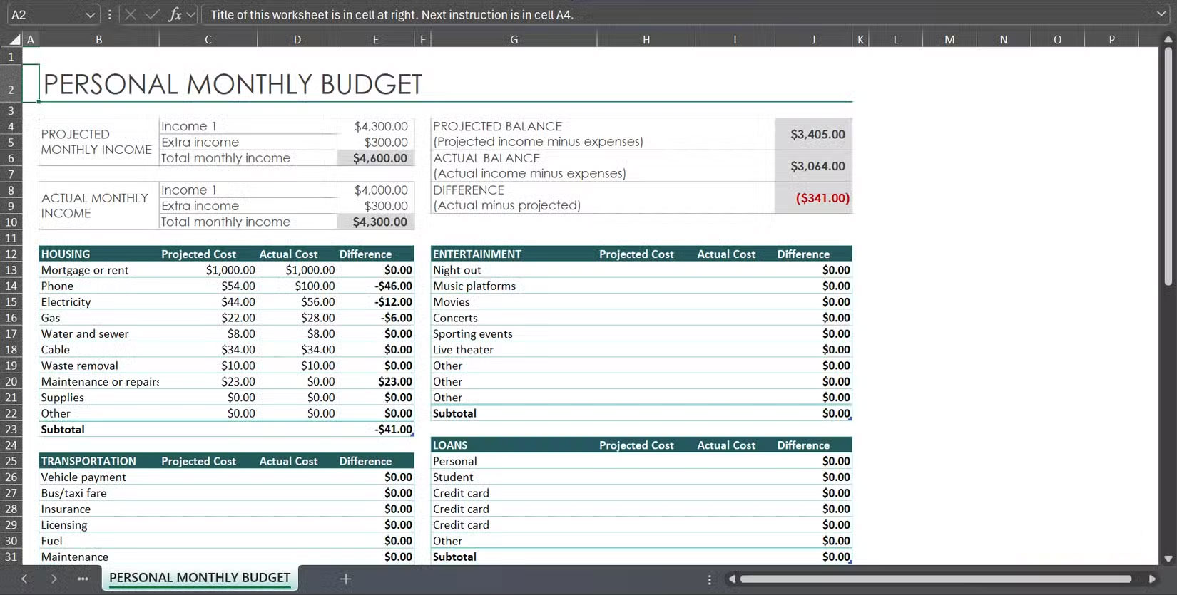 Excel templates help you avoid building spreadsheets from scratch Picture 4