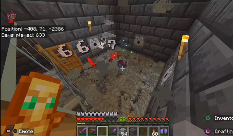 Experience earning XP quickly in Minecrat in the strangest way ever Picture 2