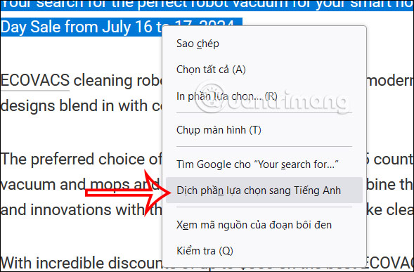 images 7 of Experience the AI ​​translation feature on Firefox.