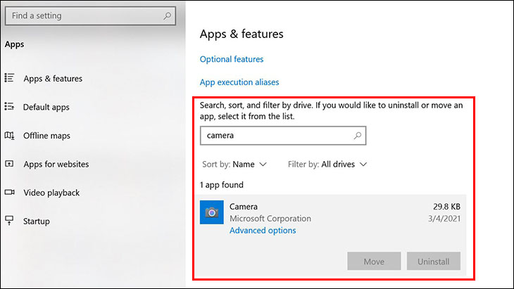 Explaining the reason why laptop camera does not show image Picture 6