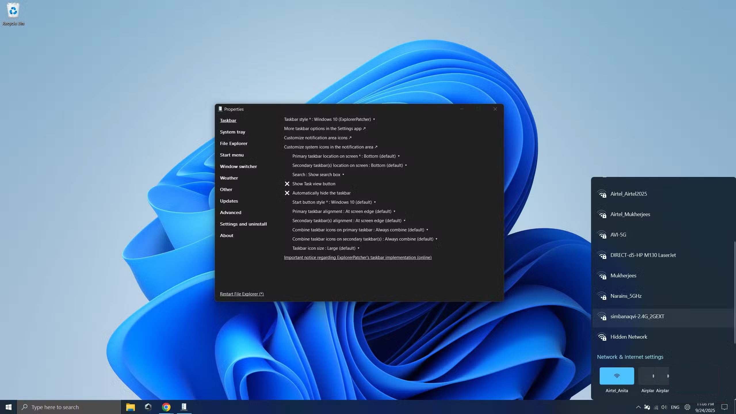 ExplorerPatcher Picture 4