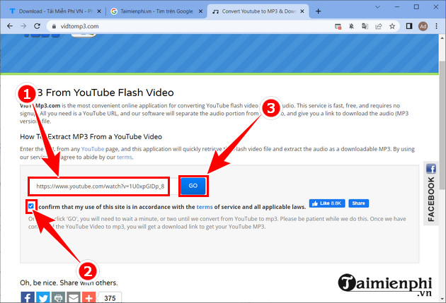 Extract music from Youtube without needing software on your computer Picture 14