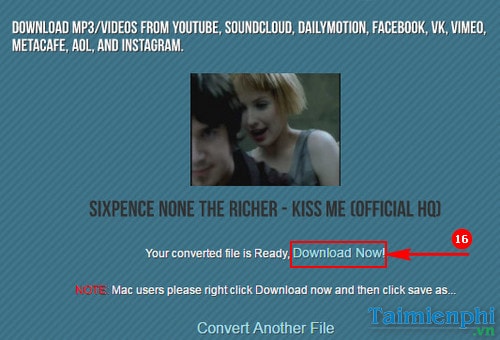 Extract music from Youtube without needing software on your computer Picture 17