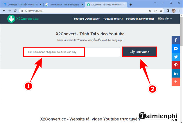 Extract music from Youtube without needing software on your computer Picture 5