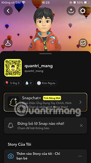 Extremely simple tip to hide your Snapchat account name Picture 10