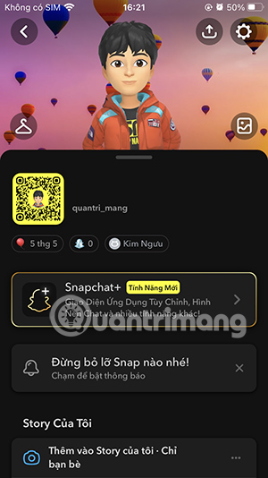 Extremely simple tip to hide your Snapchat account name Picture 7