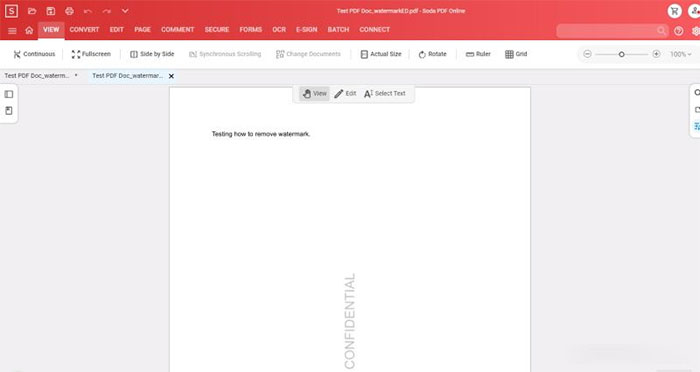 Extremely simple ways to remove logos from PDF files. Picture 1